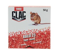 CLAC RACO-25 TEGEN MUIZEN   2X25G.*